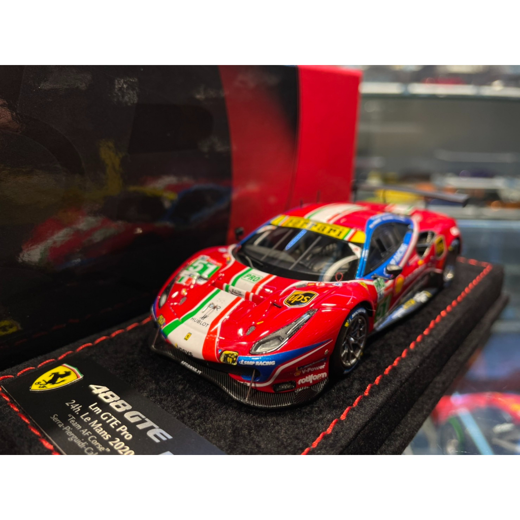 吉華@ 1/43 BBR Ferrari 488 GTE Pro Class winner 2020 24 Hours