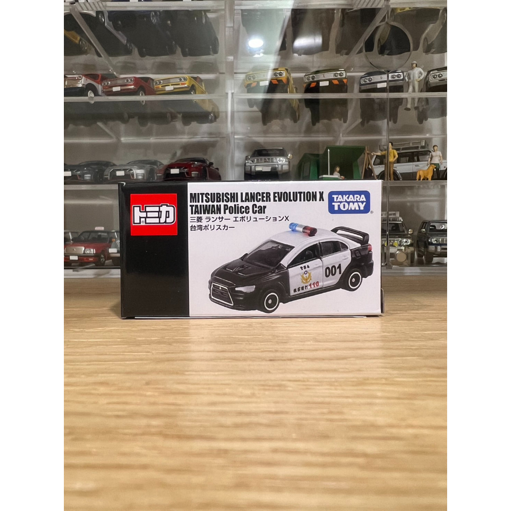 TOMICA MITSUBISHI LANCER EVOLUTION X Police Car(台灣警車) 全新未拆封