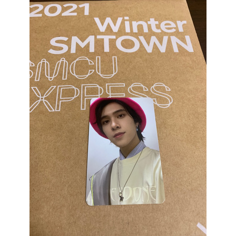 wayv黃冠亨hendery2021 smtown小卡 肖俊卡jisung海報