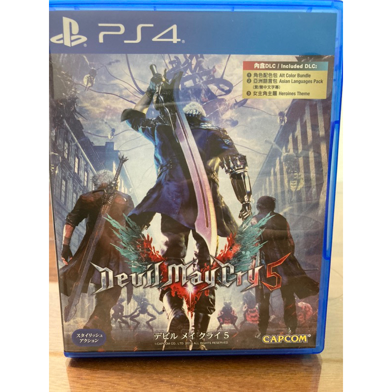 ［二手 PS4 遊戲片］惡魔獵人5 Devil may cry 5