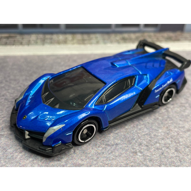 Tomica TEM 2星 No12 Lamborghini  VENENO 藍色 藍寶堅尼 多美 會場車