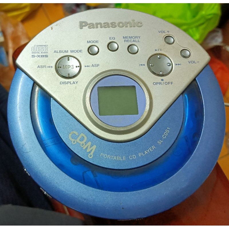 零件機--Panasonic--SL-CDS1 MP3/CD隨身聽 /不能讀取