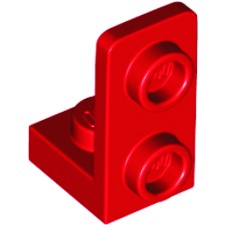 LEGO 樂高 紅色 支架 1x1-1x2 倒置 Bracket Inverted 73825 6345637