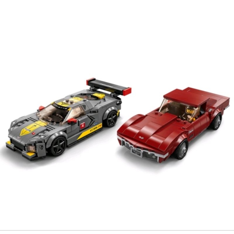 原廠正貨 LEGO 76903 雪佛蘭科爾維特C8.R賽車 和 1986雪佛蘭科爾(二手)