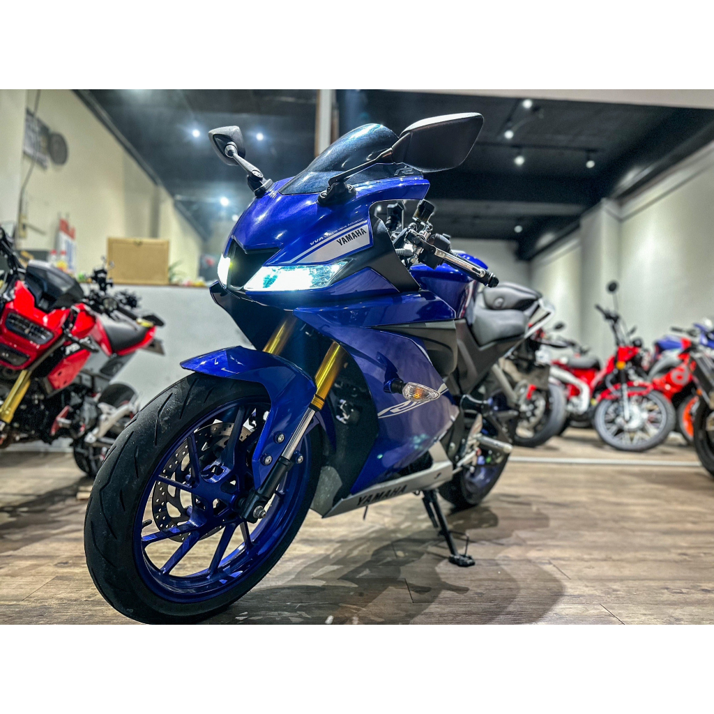 翊帆重機車庫19年掛牌 2018 YAMAHA R15 V3 倒叉 (藍)