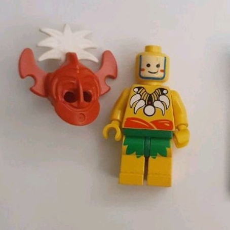 Lego 樂高絕版老物 海盜系列 野人/土著/食人族 (參考6236)
