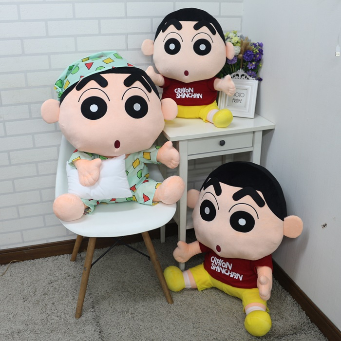 正版蠟筆小新娃娃 野原新之助娃娃 蠟筆小新玩偶 野原新之助玩偶 蠟筆小新大娃娃 蠟筆小新抱枕 民宿擺設 店面擺設 大玩偶