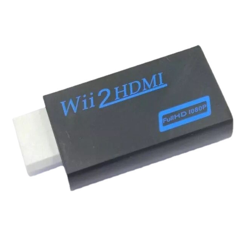 wii配件 Wii HDMI 轉接器 接電視 Wii轉HDMI 電視 螢幕 轉換器 視頻轉換器 轉接頭 電腦螢幕 轉換頭