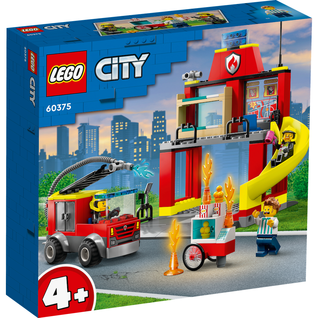 ||一直玩|| LEGO 60375 消防局和消防車 (City)