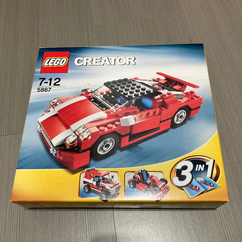樂高 Lego 5867 CREATOR 3IN1 3 IN 1 車子 越野車 賽車