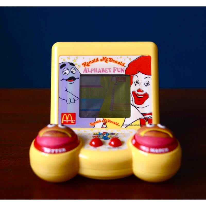 【OCASO】1994年 麥當勞電動 拼字遊戲機 麥當勞叔叔 奶昔大哥 麥當勞玩具 稀有收藏