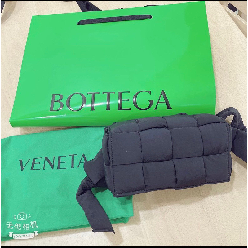 「二手」BV腰包 BottegaVeneta Padded Tech Cassette Belt Bag