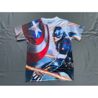 全新Marvel美國隊長Captain America整版短T SZ L