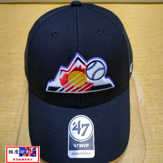 <極度絕對> 47 Brand MVP MLB 科羅拉多落磯 魔鬼氈 美國純正 硬挺版 棒球帽 鴨舌帽