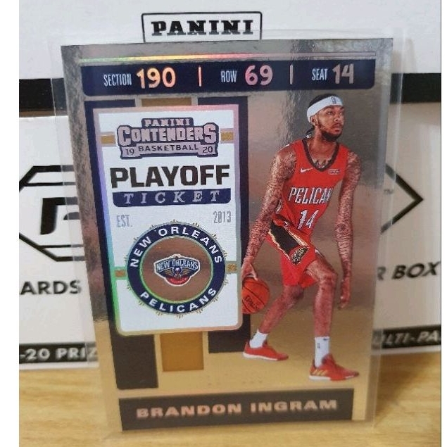 Panini Contenders Brandon Ingram 限量199 197/199 nba籃球卡 球員卡