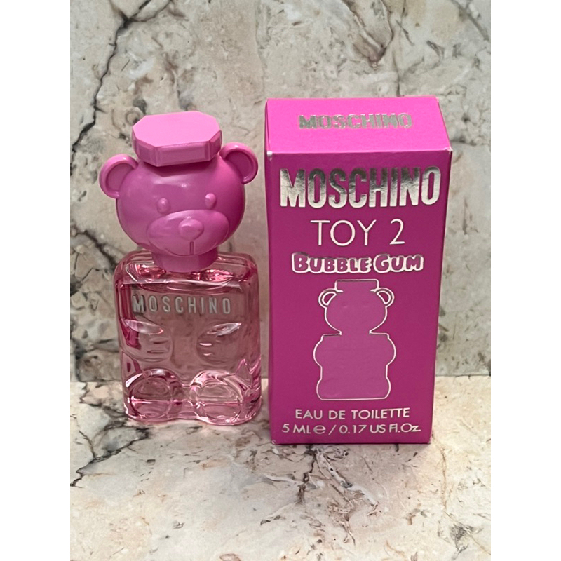 MOSCHINO TOY2 熊芯未泯2 TOY BOY 泡泡熊 迷你淡香精 淡香水 5ML 迷你瓶