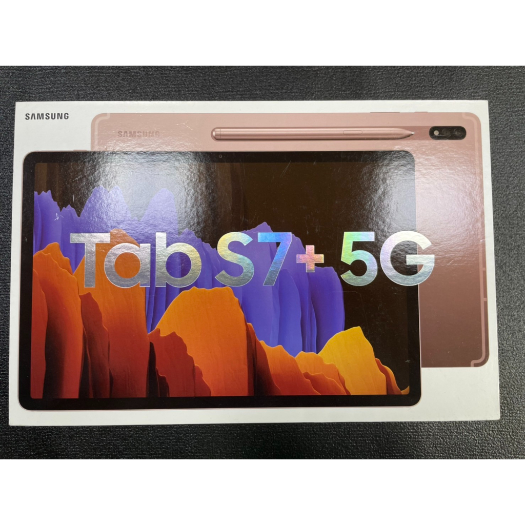 【有隻手機】三星 T976B Galaxy Tab S7+ 6G/128G 5G版 金(12.4吋)-全新未拆封