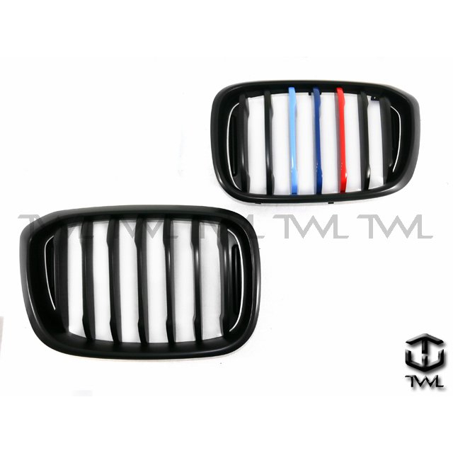 台灣之光 BMW G01 X3 G02 X4 18 19 20年三色版3色版消光黑 鼻頭組 水箱罩 中網 水柵
