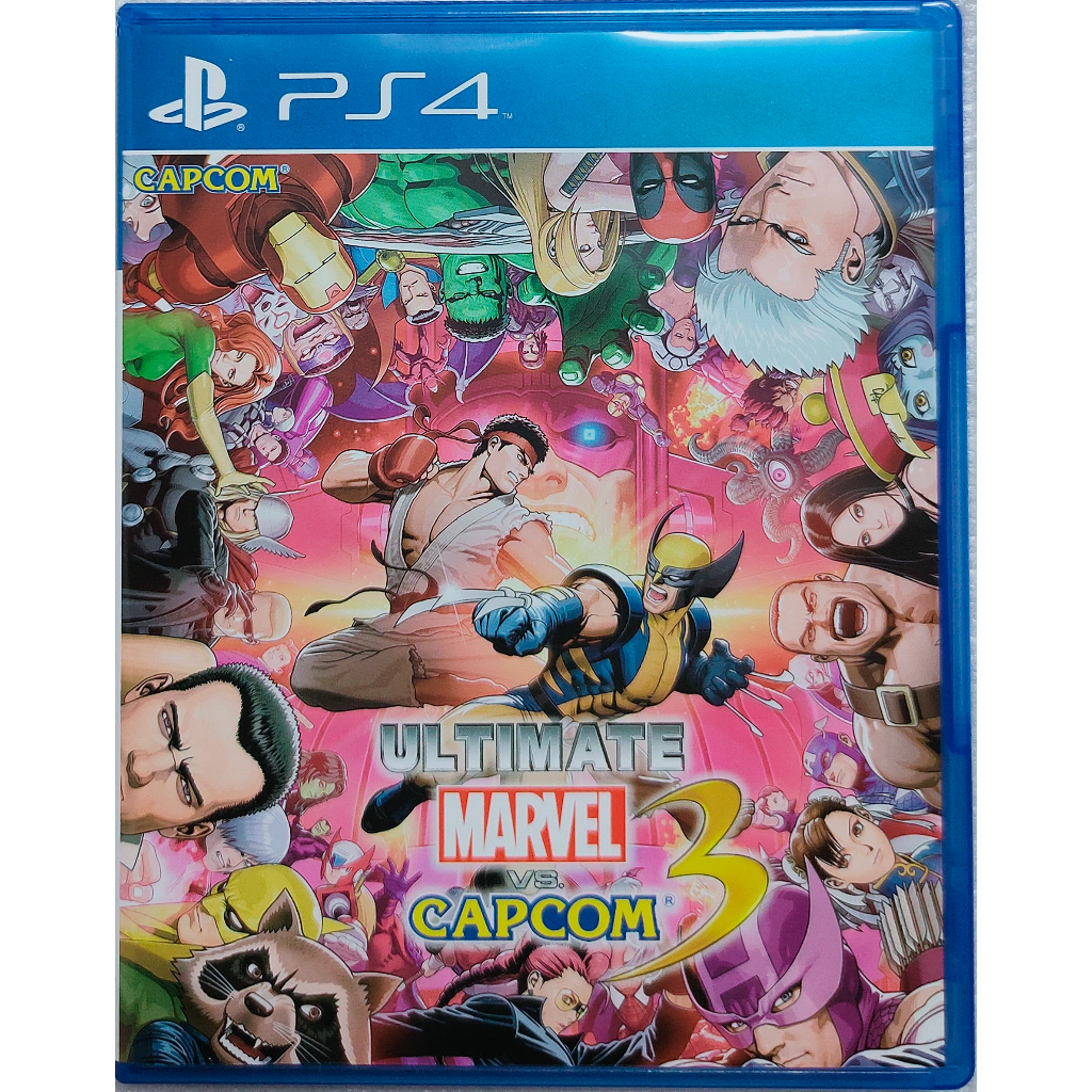 PS4 終極漫威 VS 卡普空 3 ULTIMATE MARVEL VS CAPCOM 3 日文版 英文版