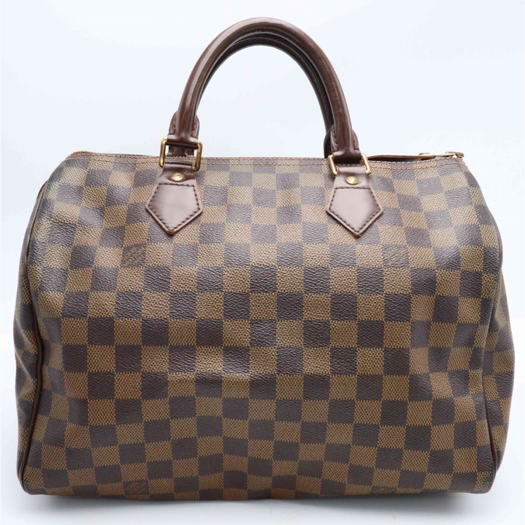 LOUIS VUITTON LV 路易威登 格紋Speedy30cm波士頓包 N41531 二手