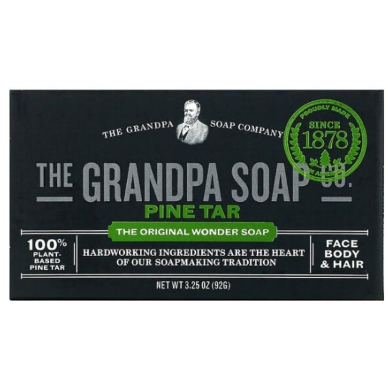 The Grandpa Soap Co.爺爺的神奇松焦油香皂（可洗頭/臉/身體）現貨