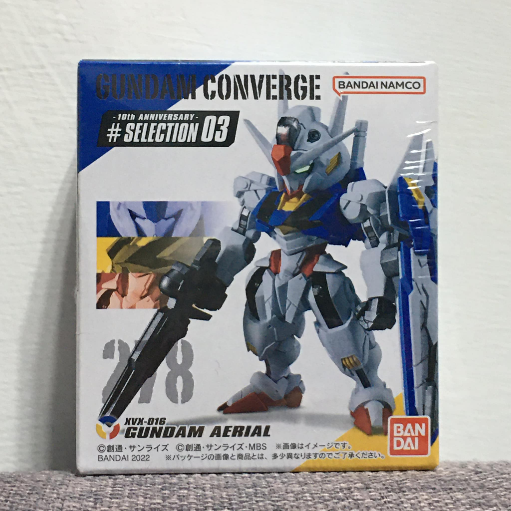 FW GUNDAM CONVERGE 10週年03 風靈鋼彈（社團黃國限定下單）