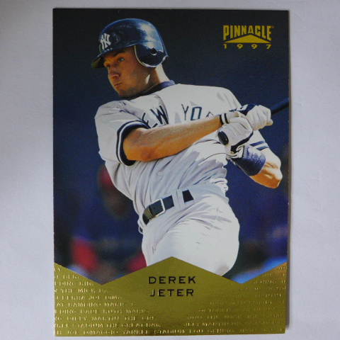 ~ Derek Jeter ~名人堂/德瑞克·基特 MLB球星.1997年.經典棒球卡