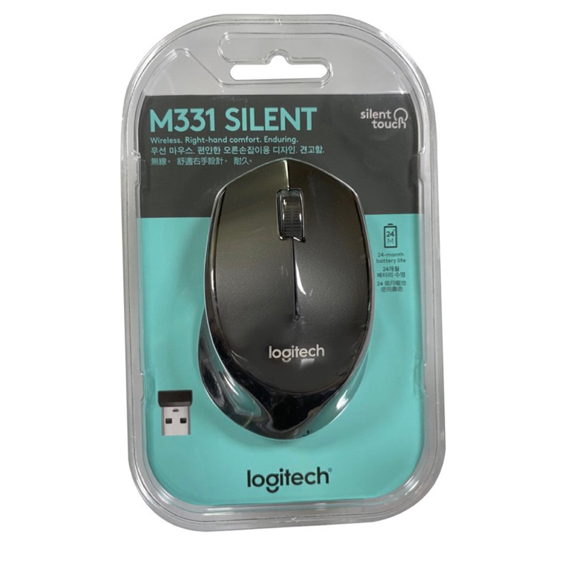 （全新現貨）羅技 Logitech M331 無線靜音滑鼠 原廠 靜音光學滑鼠