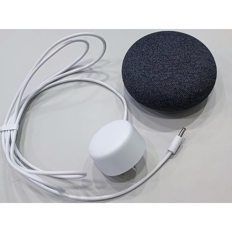 Google Nest Mini 2 / 中文化智慧音箱 / 石墨黑 / 聲控音響 / 智慧藍牙喇叭 / 二手良品