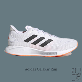 ADIDAS GALAXAR RUN M 運動 男鞋 舒適 避震 路跑 健身 白黑 FX6895【Insane-21】