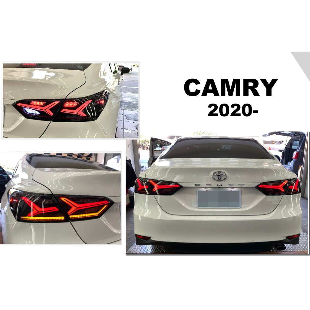 小傑-全新 CAMRY 8代 2019 2020 2021呼吸動態 導光 LED 流水方向燈 跑馬 大牛樣式 尾燈