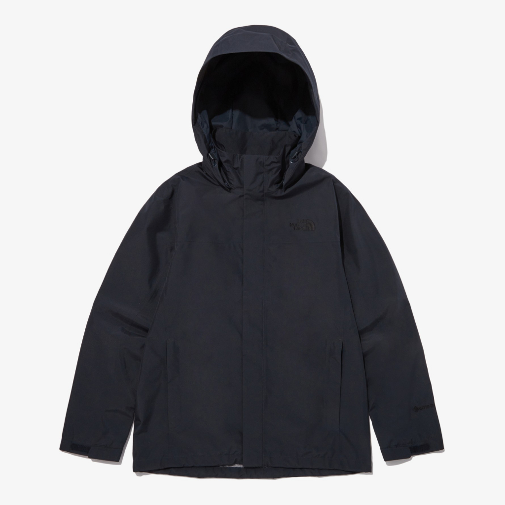 【吉米.tw】韓國代購 THE NORTH FACE 男 SUPERLIGHT GTX 連帽外套 深藍 JAN