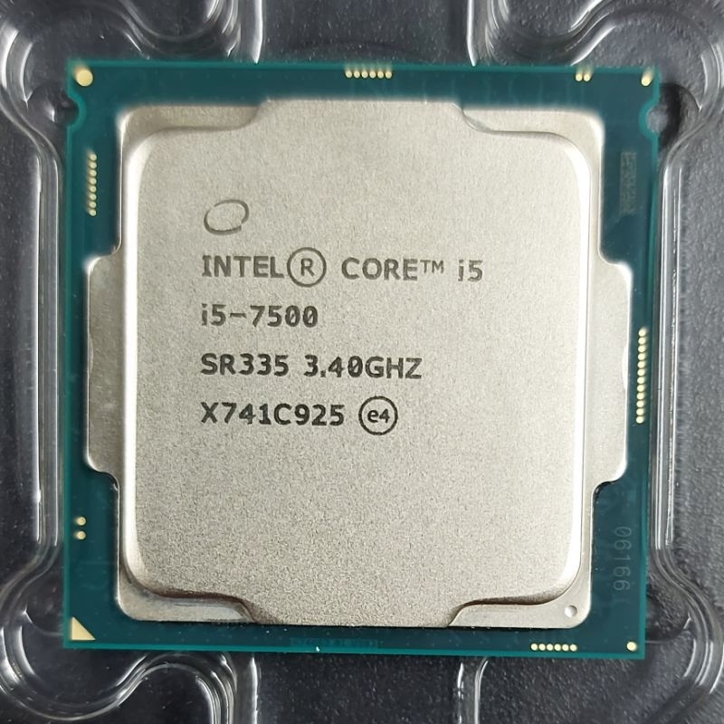 intel i5 7500 七代CPU  i5-7500，6代7代1151主機板適用。免運！