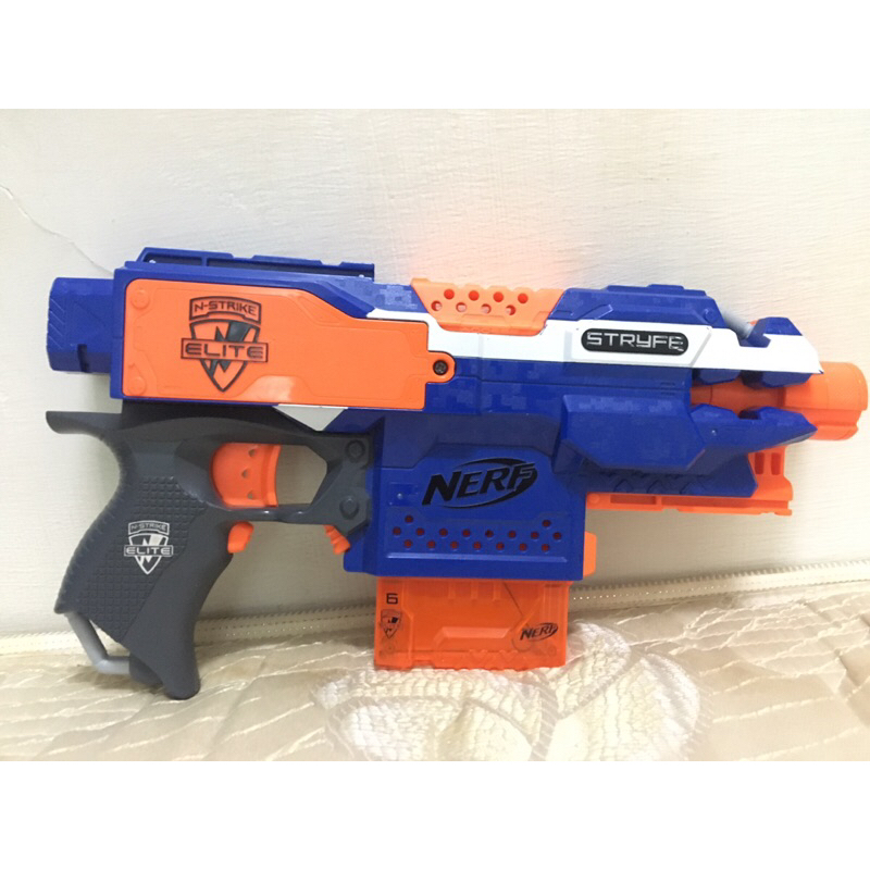 Nerf 菁英 橘扳機 藍殲滅者 stryfe