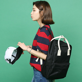 女生背包 手提包 包包 後背包 背包女 情侶包 帆布包包 帆布後背包 韓國背包 韓國包包 書包 上課包包 上班包 017