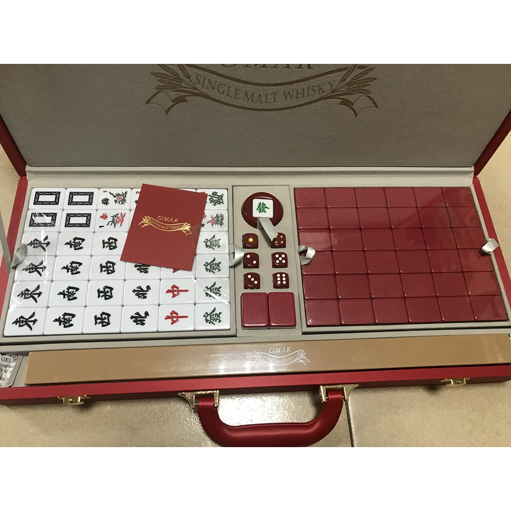 OMAR尊榮套裝麻將組33mm麻將組桌遊益智遊戲