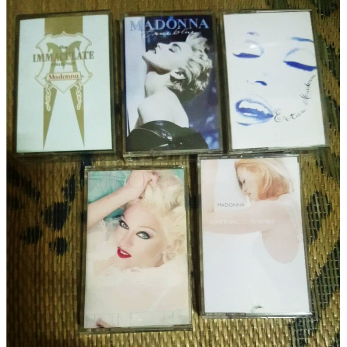 瑪丹娜MADONNA錄音帶5張