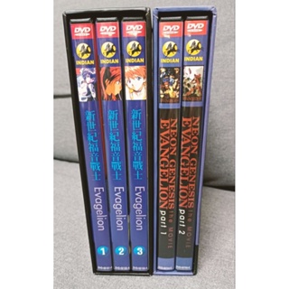 新世紀福音戰士 Neon Genesis Evangelion 劇場版+電視版 5片DVD