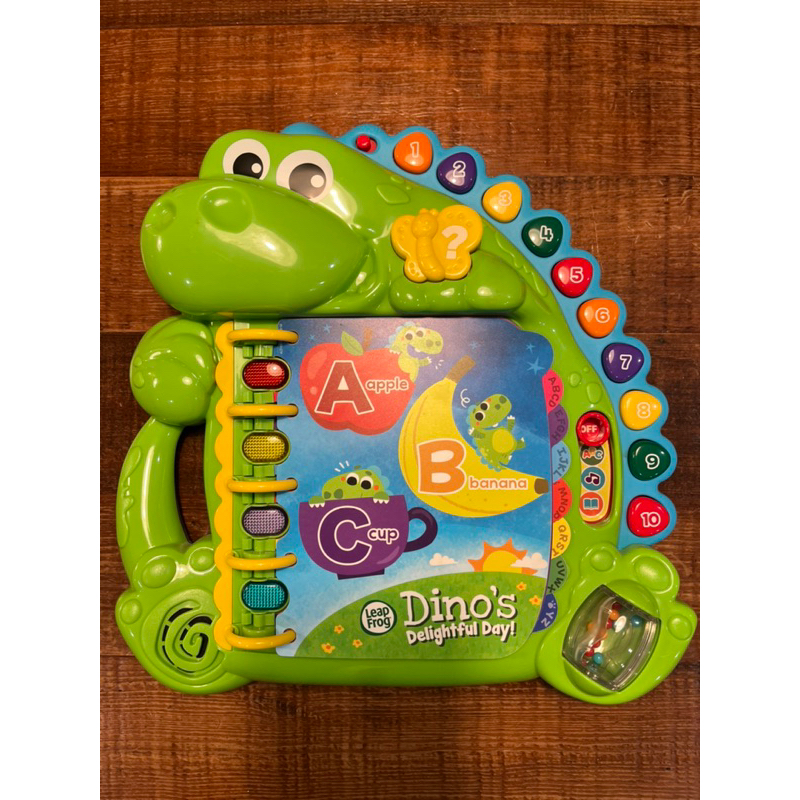 跳跳蛙 Leap Frog Dino’s Delightful Day 泡泡龍有聲學習書