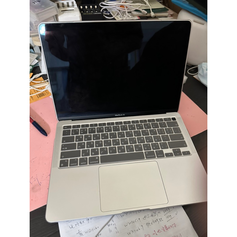 最後一降不議價 循環電池100健康度99 Apple MacBook Air m1 8g 256gb 盒裝完整 付保護殼