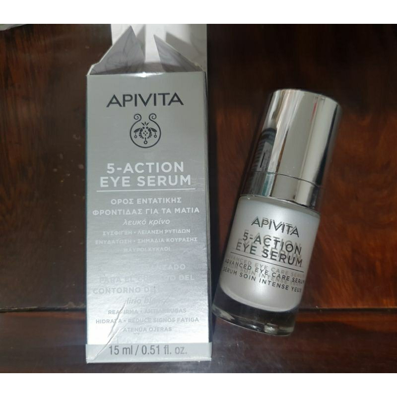 近全新 APIVITA 百合修護亮眼精華 15ml