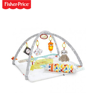 費雪 Fisher Price 感官訓練可愛動物健身器 / 遊戲地墊 健力架 嬰兒玩具 聲音玩具