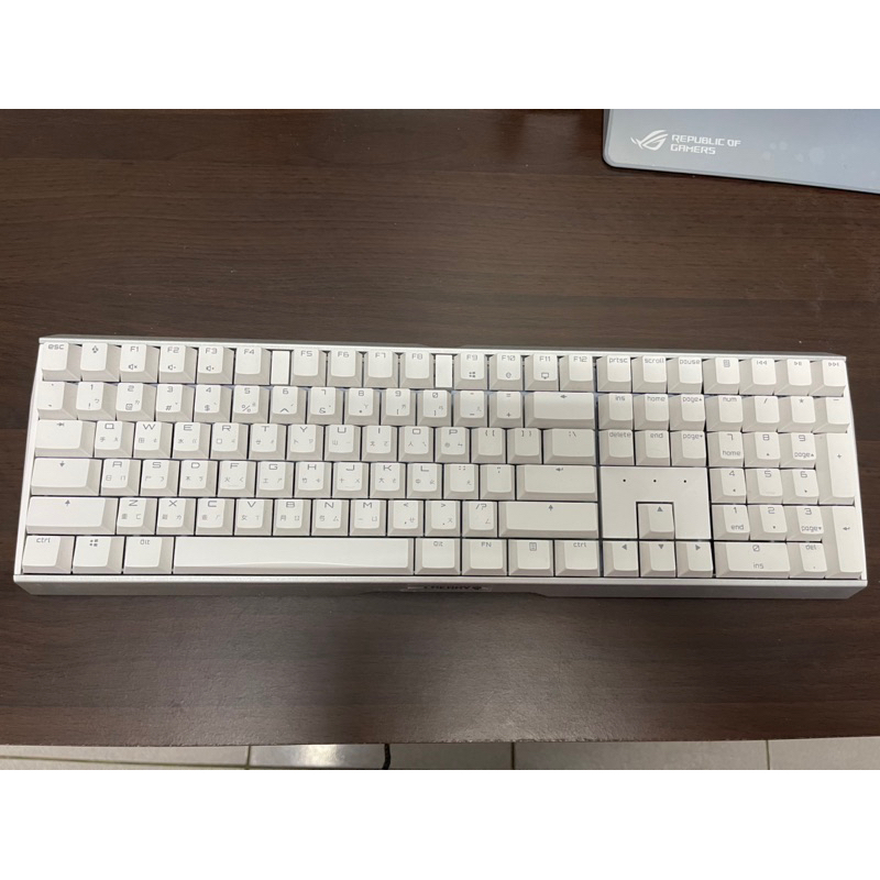 Cherry MX board 3.0s 機械式鍵盤 白色 茶軸 二手 非RGB