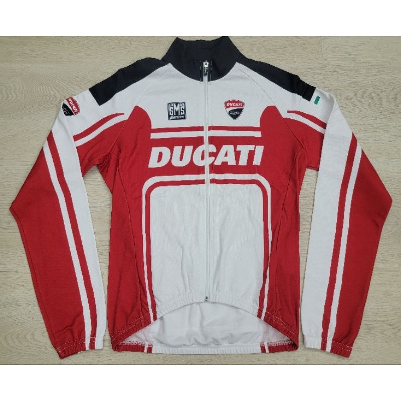 Santini Ducati 聯名款 杜卡迪長袖刷毛車衣 自行車衣