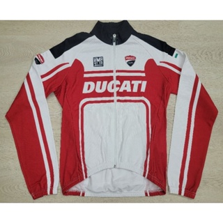 Santini Ducati 聯名款 杜卡迪長袖刷毛車衣 自行車衣