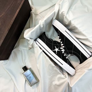 【Leein】Stussy x Converse one star black/white 黑白 低筒 173120C