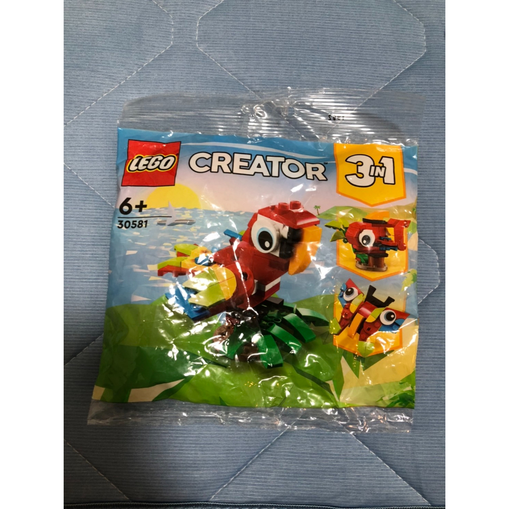 全新 - 樂高LEGO CREATOR 30581  熱帶鸚鵡 袋裝樂高