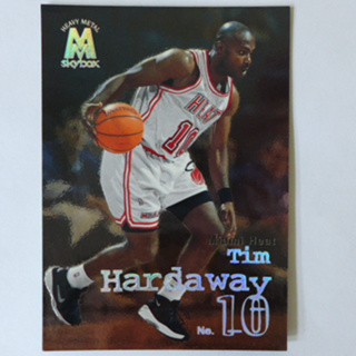 ~ Tim Hardaway ~名人堂/NBA球星/提姆·哈德威 1999年METAL籃球卡