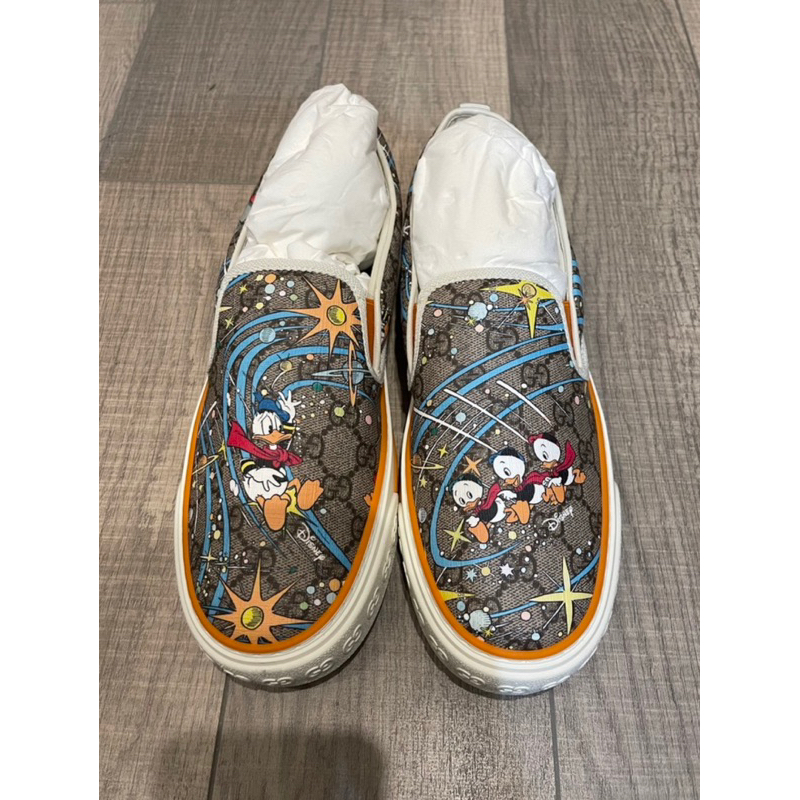 全新 GUCCI x Disney 聯名懶人鞋 7.5號