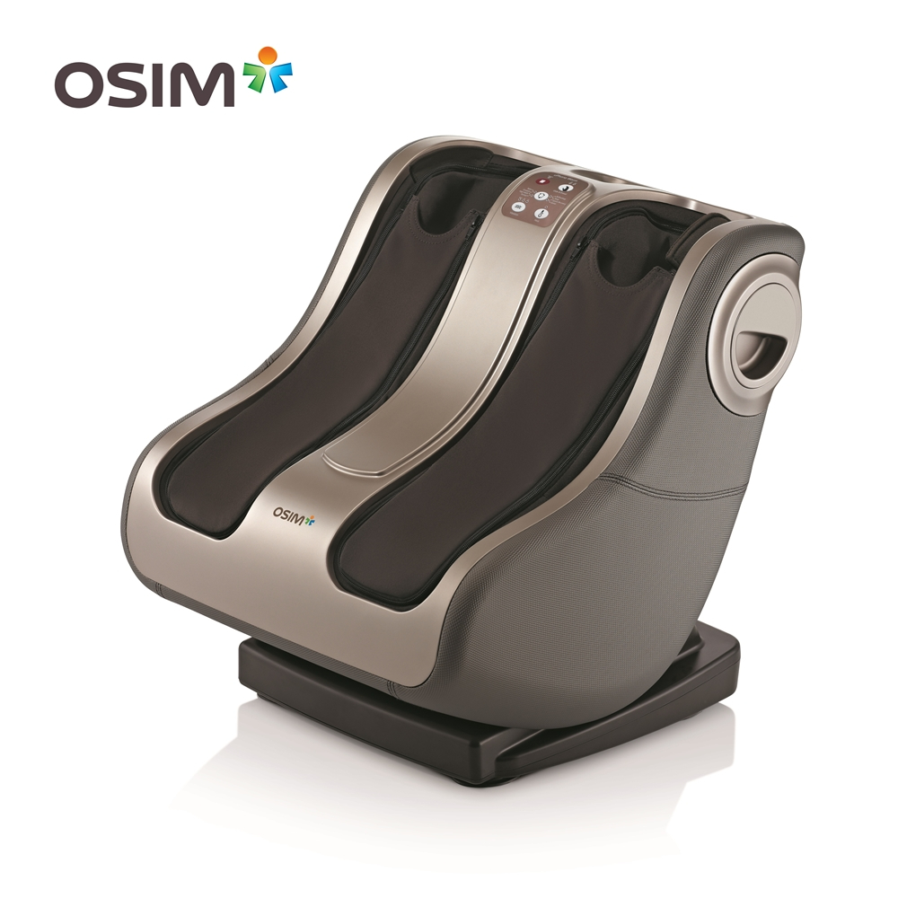 OSIM 暖足OS-338美腿機/腳底按摩/溫熱(黑灰色)二手保存良好